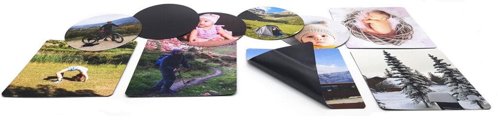 Photo magnet 10,5x15cm 73 magnet photo rectangle et rond