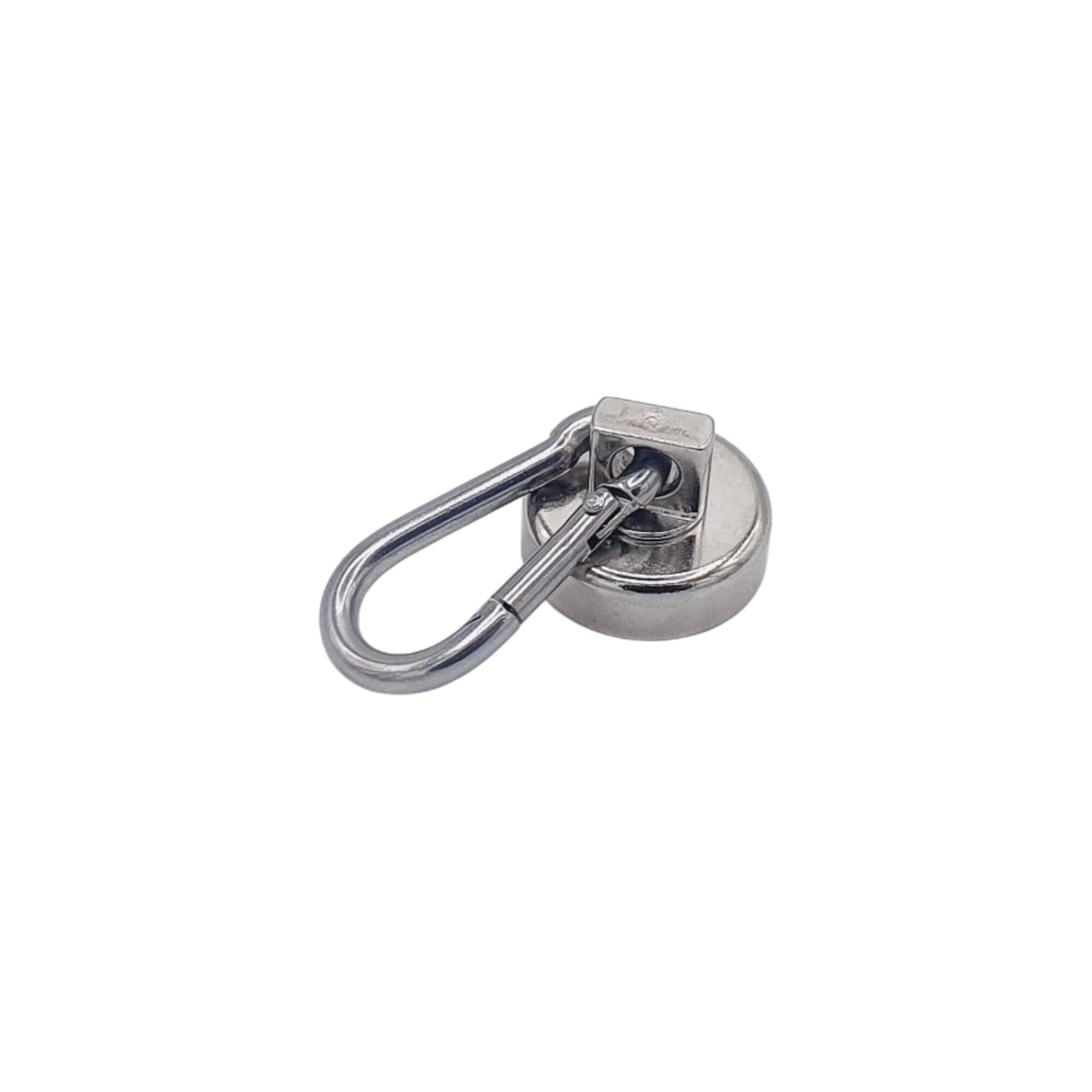 Aimant avec mousqueton Ø25mm, puissance 17kg 50 Aimant avec mousqueton Ø25mm, puissance 17kg – Image 5