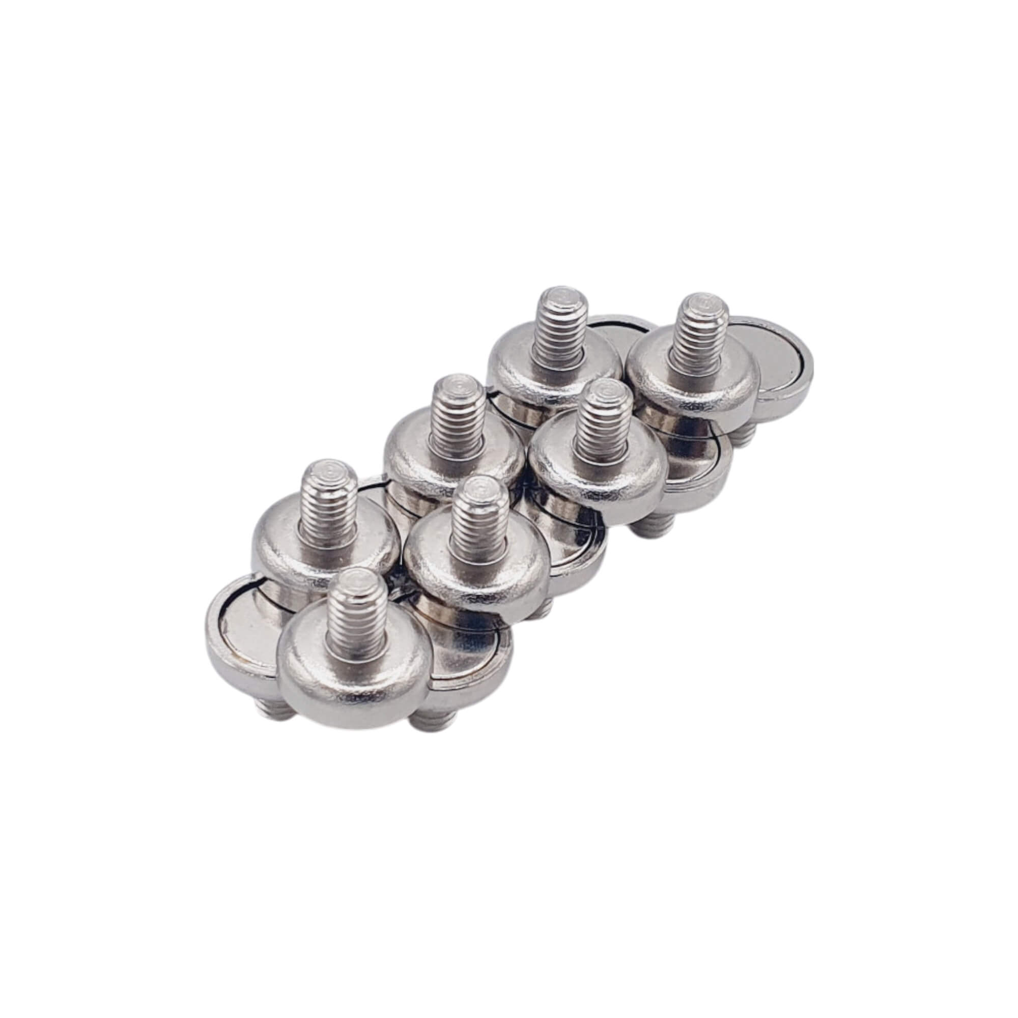 Aimant néodyme Ø 16mm avec tige filetée M6, puissance 8 kg 52 Aimant néodyme Ø 16mm avec tige filetée M6, puissance 8 kg – Image 3