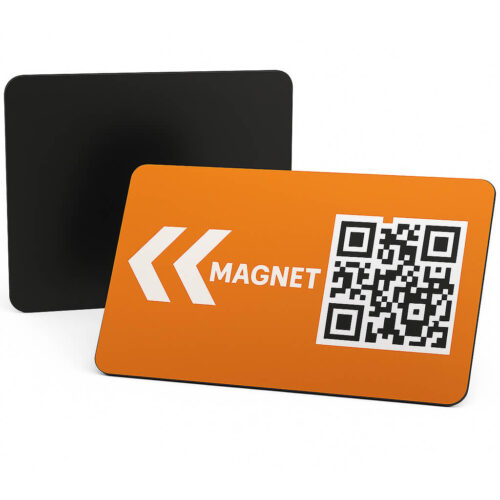 magnet publicitaire avec qr code