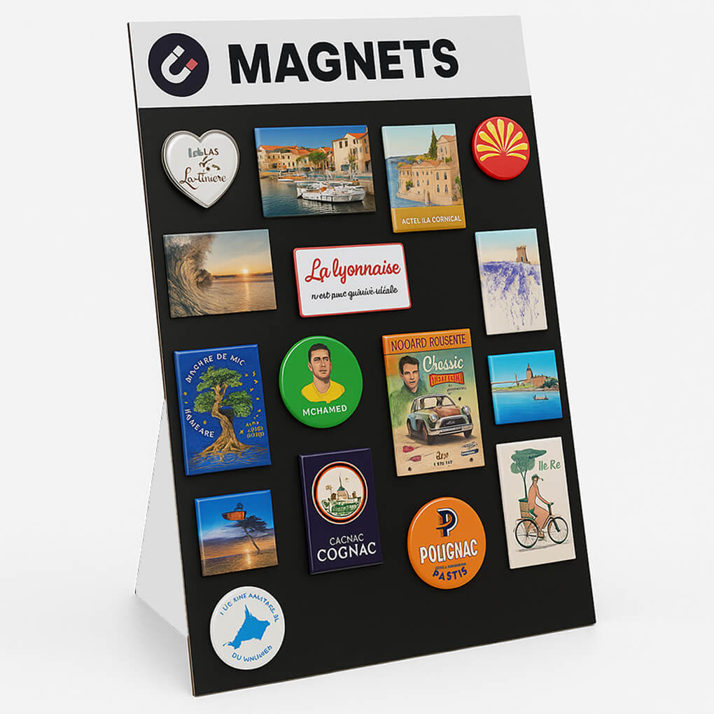 présentoir magnets chevalet 30x40cm