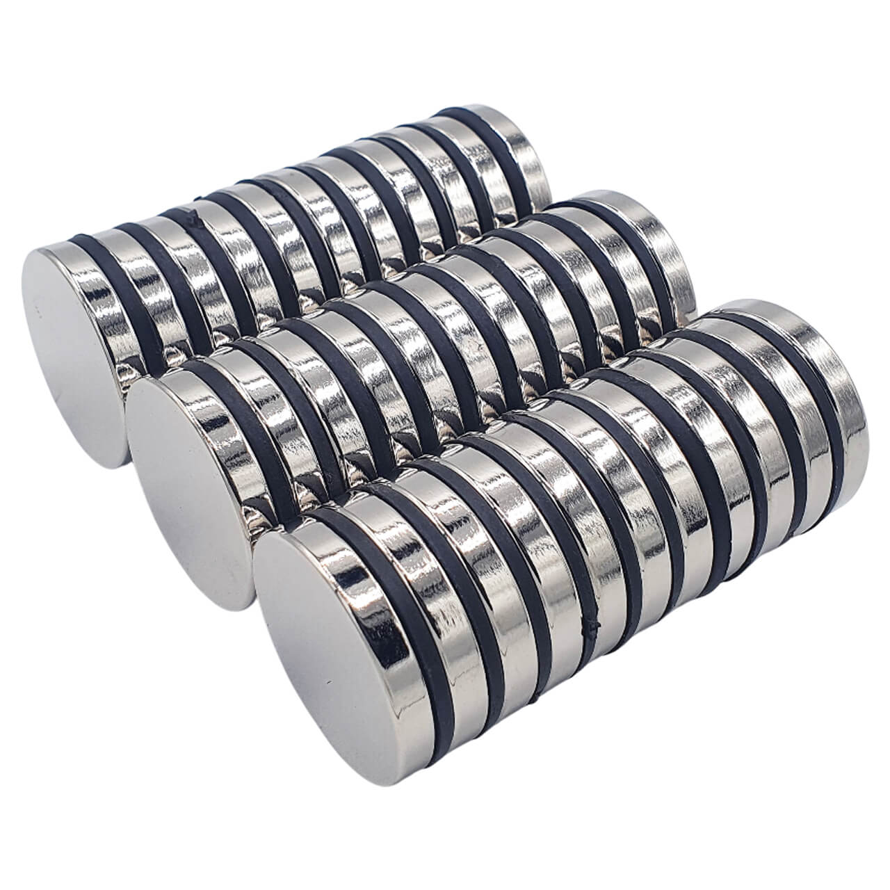 Aimant néodyme disque Ø32 x 5mm, puissance 12.2kg 47 Aimant néodyme disque Ø32 x 5mm, puissance 12.2kg – Image 2