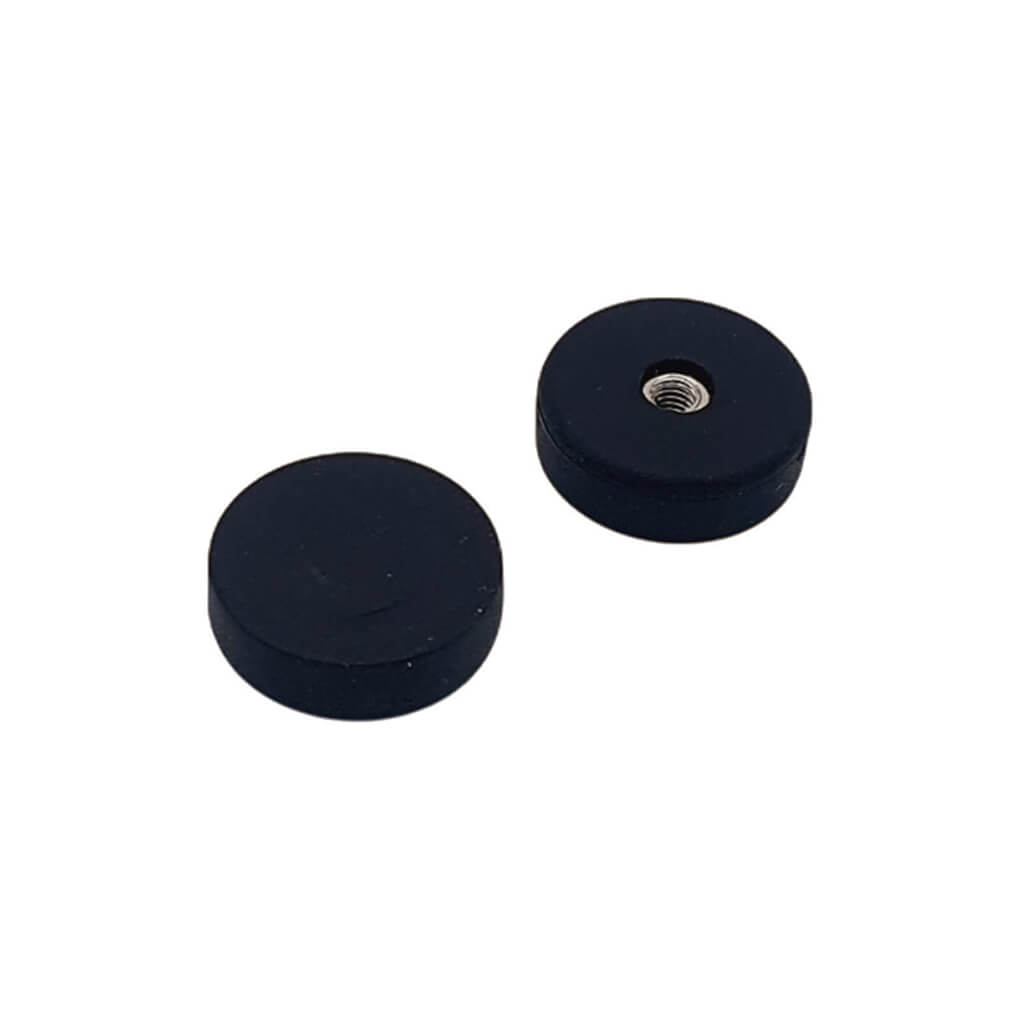 Plot antiglisse Ø22mm avec trou fileté, puissance 4 kg 47 Plot antiglisse Ø22mm avec trou fileté, puissance 4 kg – Image 2