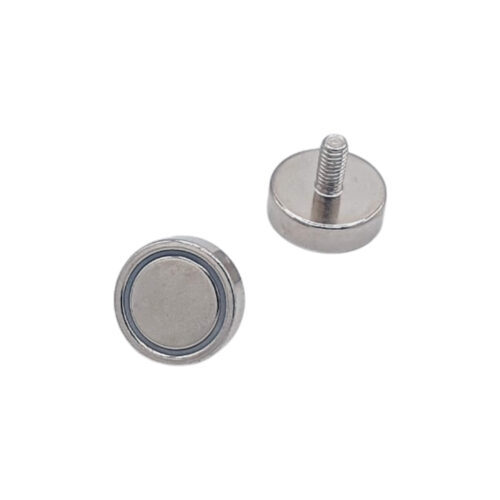 Aimant avec œillet Ø20mm, puissance 12kg
