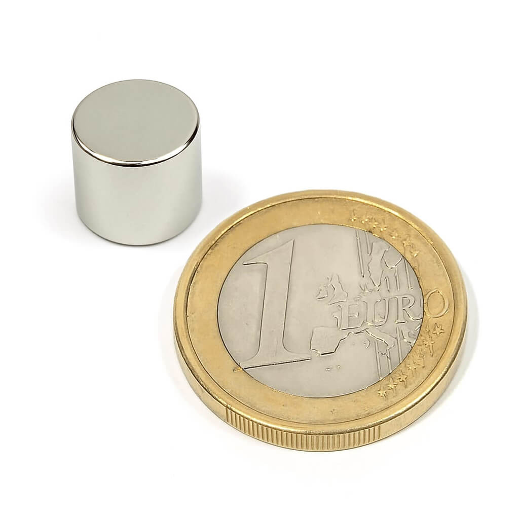Aimant néodyme disque Ø10 x 10mm, puissance 3,9kg 76 Aimant néodyme disque Ø10 x 10mm, puissance 3,9kg
