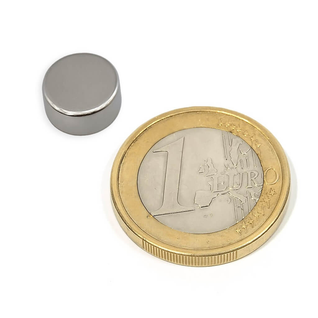 Aimant néodyme disque Ø10 x 5mm, puissance 2.6kg 74 Aimant néodyme disque Ø10 x 5mm, puissance 2.6kg