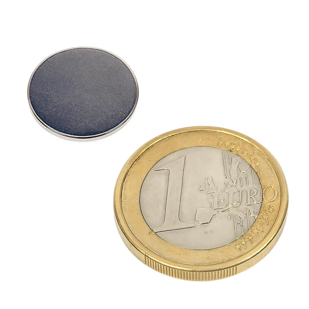 Aimant néodyme disque Ø15 x 1mm, puissance 0.95kg 85 Aimant néodyme disque Ø15 x 1mm, puissance 0.95kg