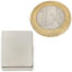 Aimant néodyme bloc 25x18x5mm, puissance 9.75kg