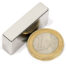 Aimant néodyme bloc 40x18x10mm, puissance 20kg