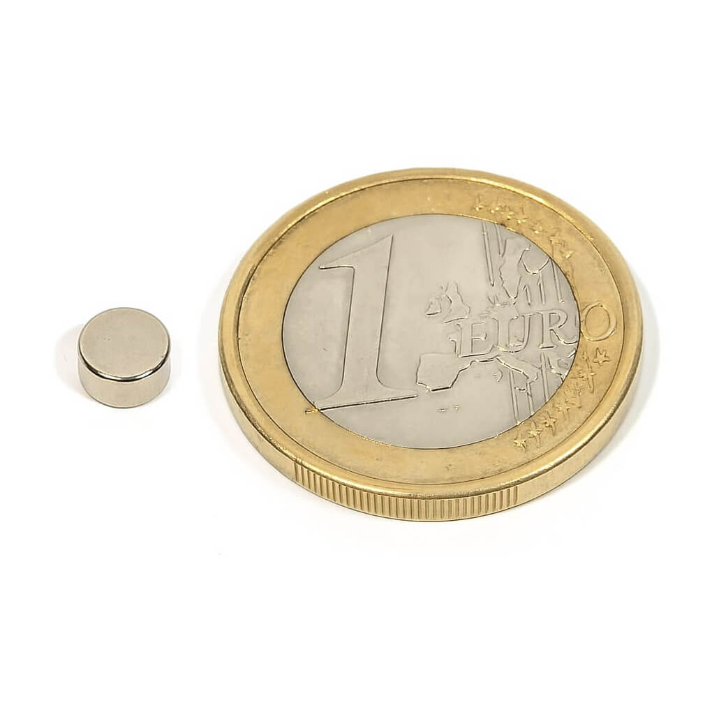 Aimant néodyme disque Ø 5x3mm, puissance 0.64kg