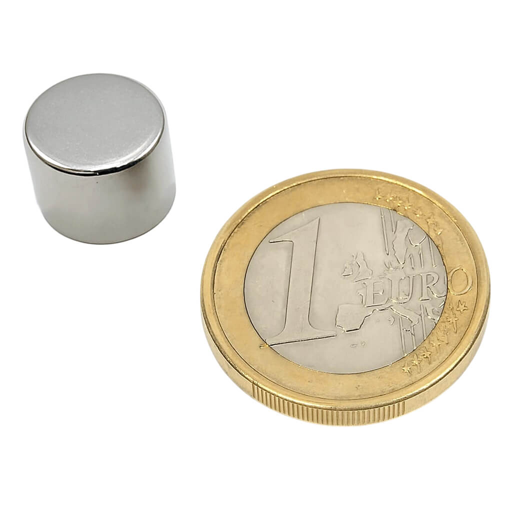 Aimant néodyme disque Ø12 x 10mm, puissance 5.30kg 83 Aimant néodyme disque Ø12 x 10mm, puissance 5.30kg