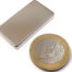 Aimant néodyme bloc 36x20.38x4mm, puissance 10kg