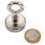 Aimant avec œillet Ø32mm, puissance 34kg