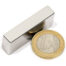 Aimant néodyme bloc 47x18x8mm, puissance 15kg