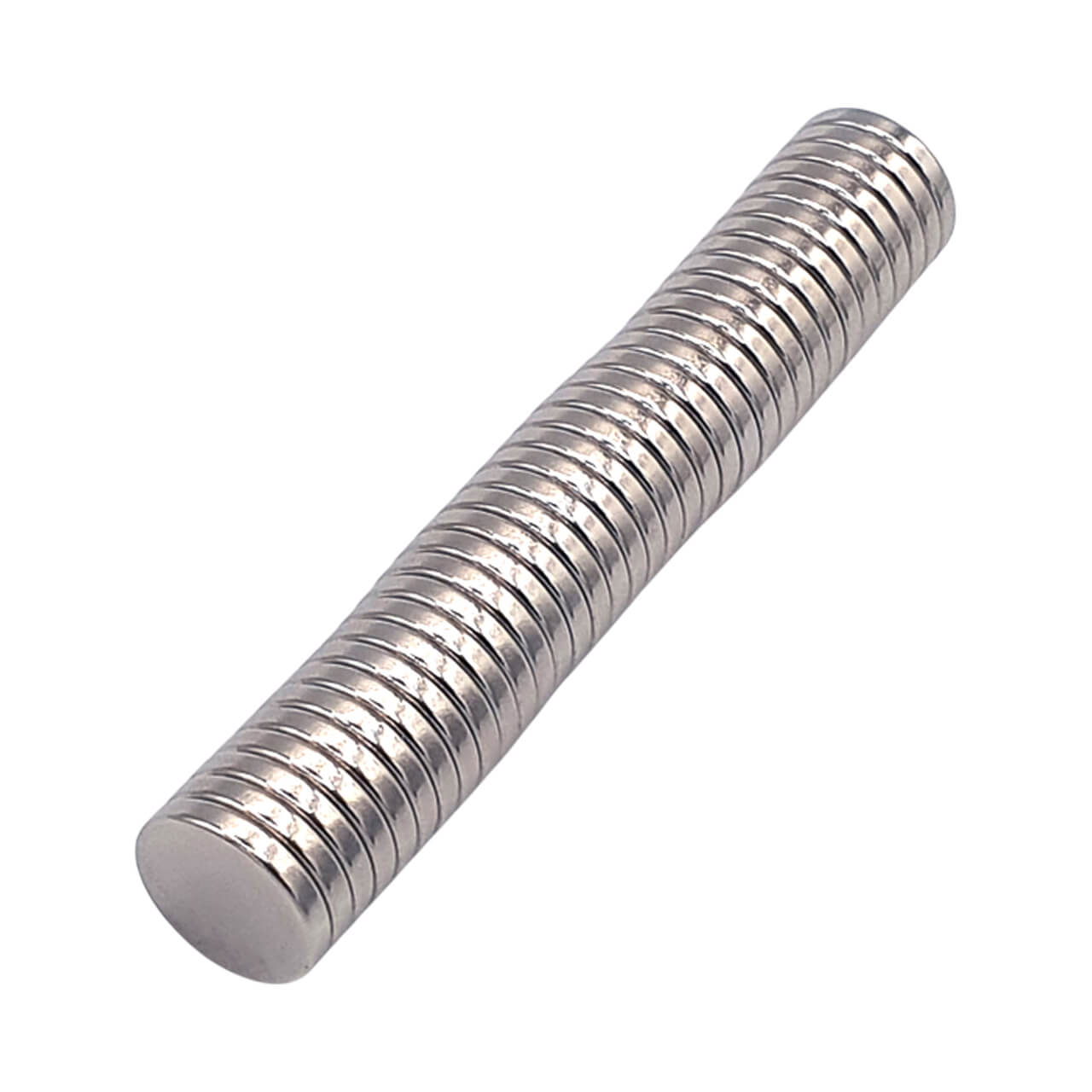 Aimant néodyme disque Ø12 x 2mm, puissance 1.70kg 47 Aimant néodyme disque Ø12 x 2mm, puissance 1.70kg – Image 2