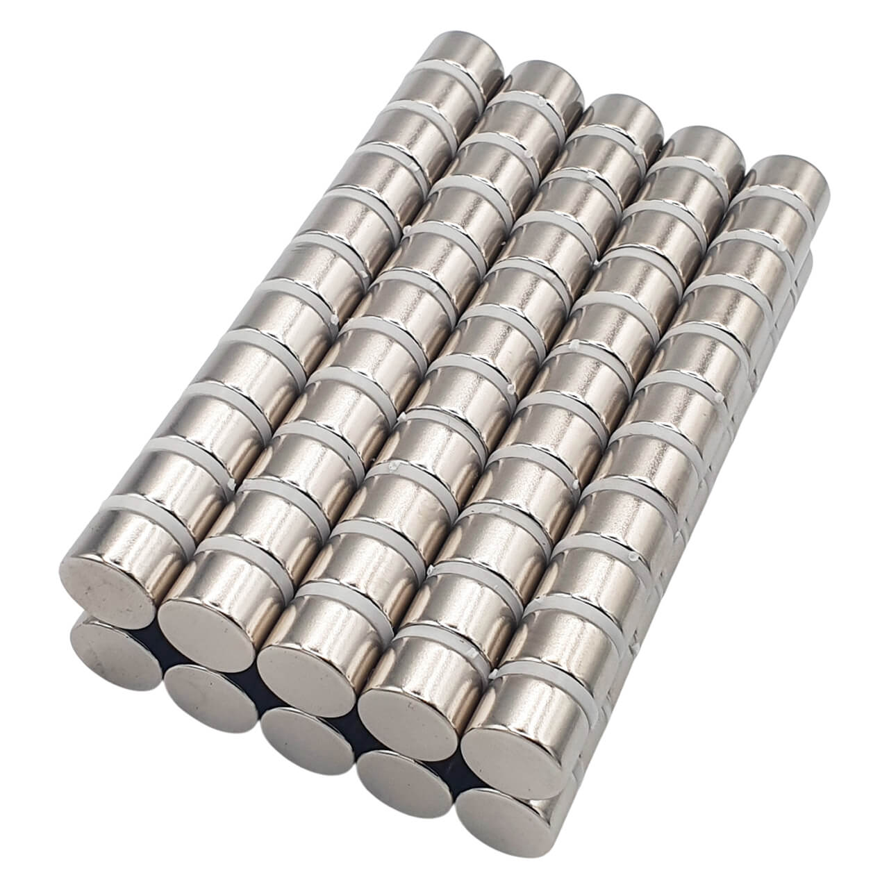 Aimant néodyme disque Ø12 x 8mm, puissance 4.80kg 48 Aimant néodyme disque Ø12 x 8mm, puissance 4.80kg – Image 3