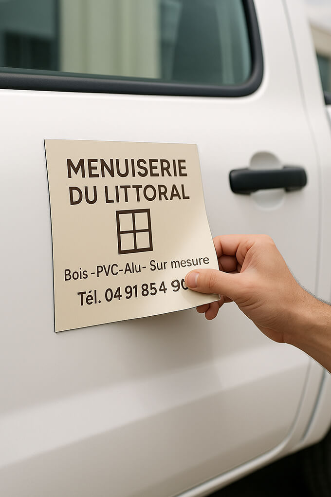 Magnet voiture 30x30cm 47 Magnet voiture 30x30cm – Image 2