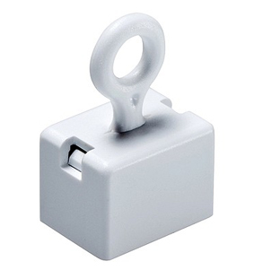 Aimant ferrite avec oeillet