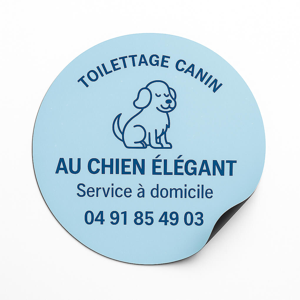 Magnet voiture ⌀15cm 47 Magnet voiture ⌀15cm