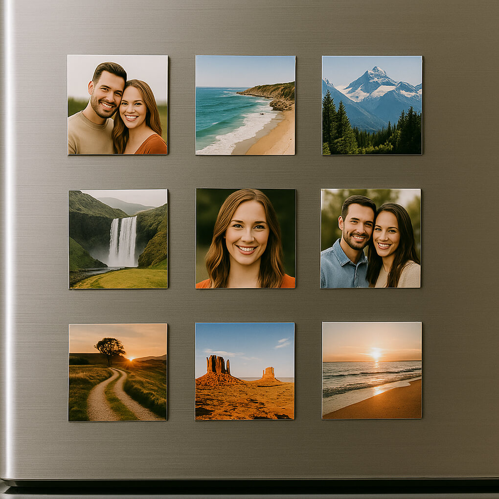 Photo magnet 6x6cm 50 Photo magnet 6x6cm – Image 5