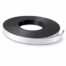 bande magnétique pvc blanc isotropic 26mm x 1.3mm x 50 mètres